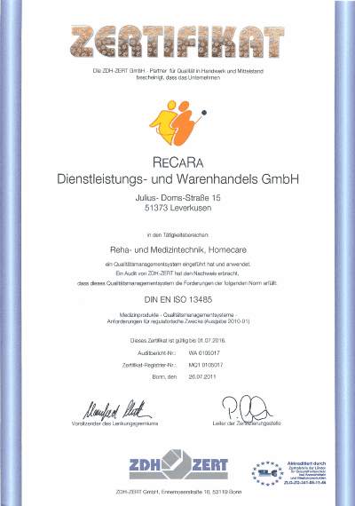 DIN EN ISO 13485